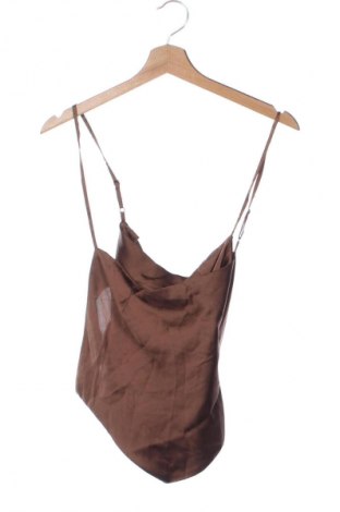 Top de femei NA-KD, Mărime XS, Culoare Maro, Preț 168,45 Lei