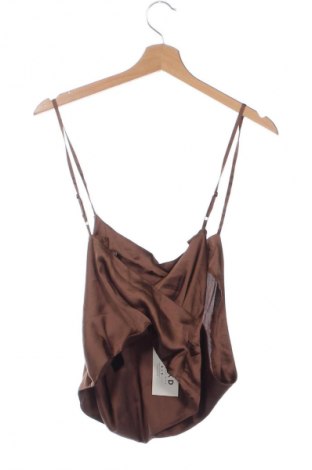 Top de femei NA-KD, Mărime XS, Culoare Maro, Preț 168,45 Lei