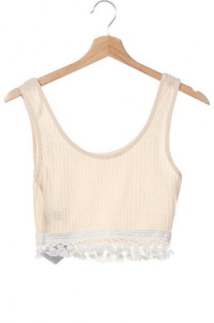 Damentop SHEIN, Größe XS, Farbe Ecru, Preis 14,71 €