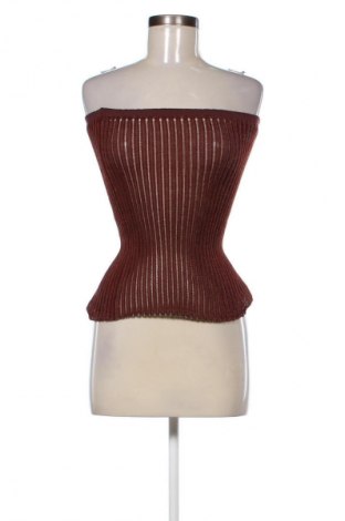 Γυναικείο τοπ Unbranded, Μέγεθος S, Χρώμα Καφέ, Τιμή 29,99 €