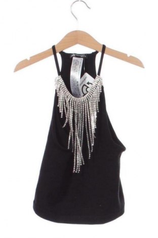 Damski top Zara, Rozmiar XS, Kolor Czarny, Cena 42,85 zł
