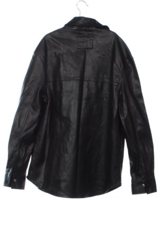 Dámská kožená bunda  Bershka, Velikost XS, Barva Černá, Cena  740,00 Kč