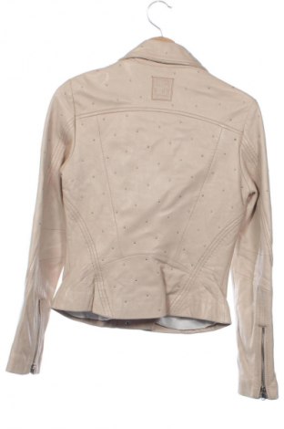 Geacă de piele pentru femei Freaky Nation, Mărime XS, Culoare Bej, Preț 1.479,99 Lei