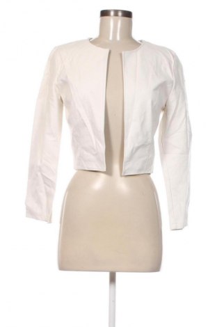 Damen Lederjacke Made In Italy, Größe S, Farbe Weiß, Preis 66,99 €