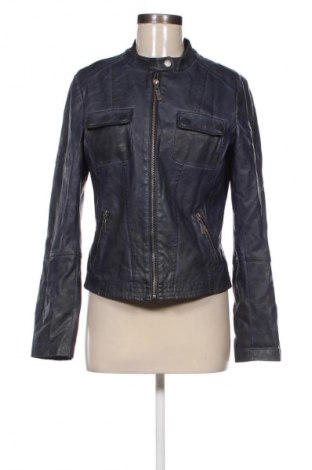 Damen Lederjacke Mark Adam, Größe M, Farbe Blau, Preis € 17,99