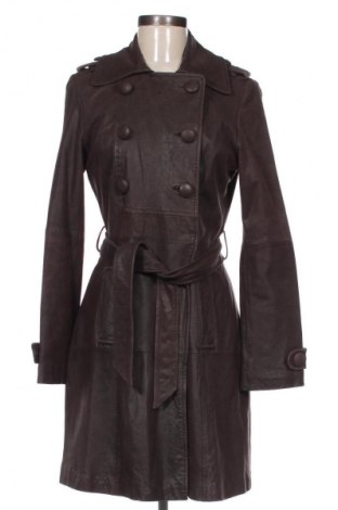 Damen Lederjacke Promod, Größe M, Farbe Braun, Preis 94,98 €