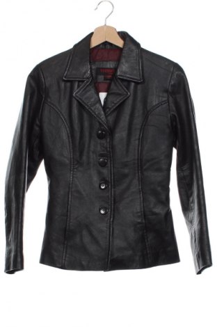 Geacă de piele pentru femei Unbranded, Mărime XS, Culoare Negru, Preț 246,08 Lei
