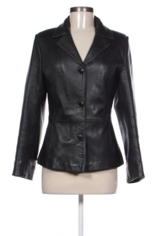 Geacă de piele pentru femei Unbranded, Mărime L, Culoare Negru, Preț 466,00 Lei