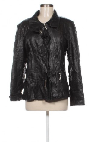 Geacă de piele pentru femei Unbranded, Mărime L, Culoare Negru, Preț 189,99 Lei