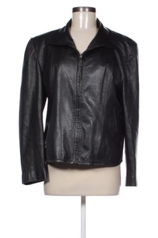 Geacă de piele pentru femei Unbranded, Mărime L, Culoare Negru, Preț 303,57 Lei