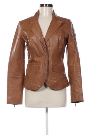 Geacă de piele pentru femei Vero Moda, Mărime M, Culoare Maro, Preț 236,78 Lei