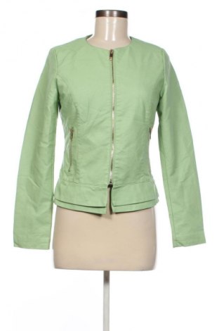 Geacă de piele pentru femei Zuiki, Mărime S, Culoare Verde, Preț 189,99 Lei