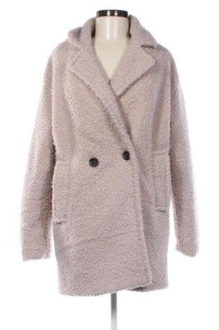 Palton de femei Bershka, Mărime S, Culoare Bej, Preț 287,99 Lei