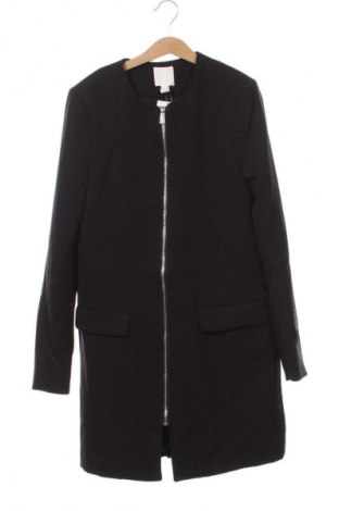 Damski płaszcz H&M, Rozmiar XS, Kolor Czarny, Cena 219,14 zł