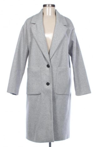Palton de femei Pull&Bear, Mărime S, Culoare Gri, Preț 224,00 Lei