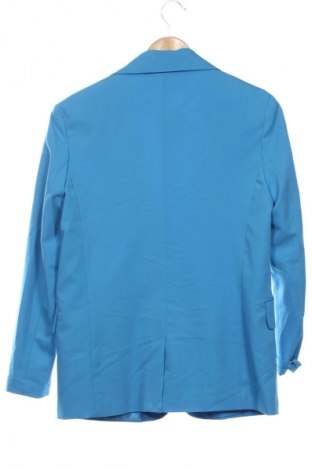 Sacou de femei Bershka, Mărime XS, Culoare Albastru, Preț 156,99 Lei