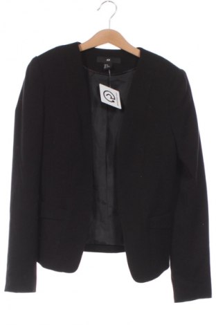 Sacou de femei H&M, Mărime XS, Culoare Negru, Preț 118,10 Lei