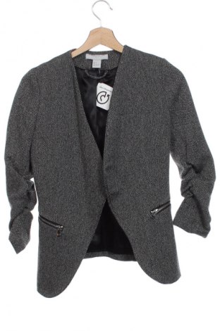 Дамско сако H&M, Размер XS, Цвят Сив, Цена 91,31 лв.