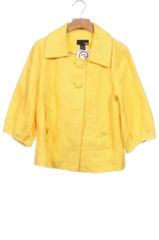 Sacou de femei H&M, Mărime XS, Culoare Galben, Preț 121,50 Lei