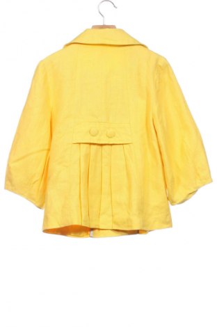 Sacou de femei H&M, Mărime XS, Culoare Galben, Preț 121,50 Lei