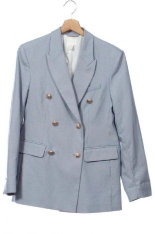 Dámske sako  H&M, Veľkosť XS, Farba Modrá, Cena  25,17 €