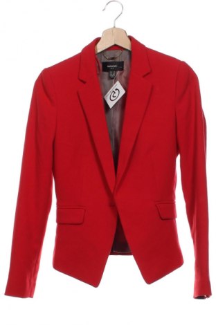 Sacou de femei Mango, Mărime XS, Culoare Roșu, Preț 139,14 Lei