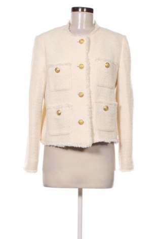 Sacou de femei Mango, Mărime XL, Culoare Ecru, Preț 187,47 Lei
