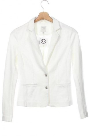 Sacou de femei ONLY, Mărime XS, Culoare Alb, Preț 104,00 Lei