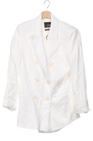 Sacou de femei Pull&Bear, Mărime XS, Culoare Alb, Preț 230,71 Lei
