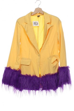 Sacou de femei SHEIN, Mărime XS, Culoare Galben, Preț 81,99 Lei