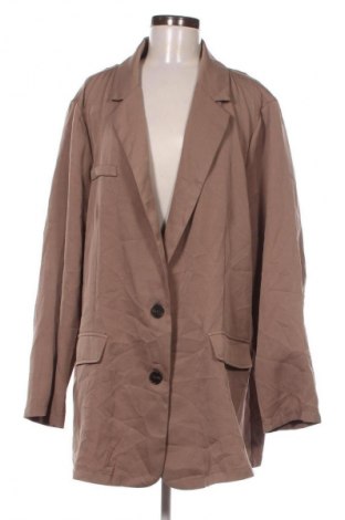Damen Blazer Shine, Größe 4XL, Farbe Beige, Preis 33,99 €