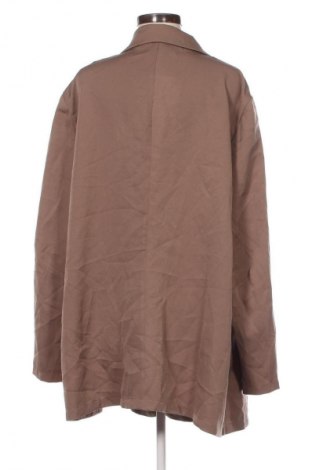 Damen Blazer Shine, Größe 4XL, Farbe Beige, Preis 33,99 €