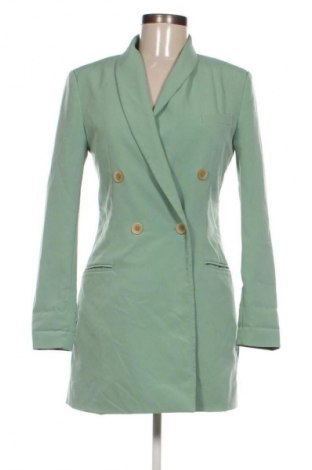 Sacou de femei Stradivarius, Mărime S, Culoare Verde, Preț 156,99 Lei