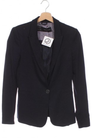 Sacou de femei Zara, Mărime XS, Culoare Albastru, Preț 121,32 Lei