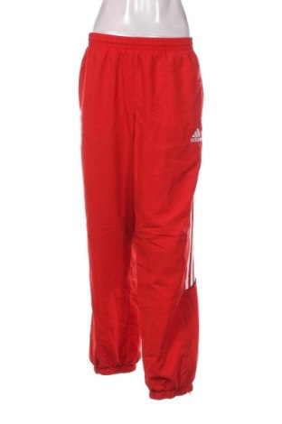 Damskie spodnie sportowe Adidas, Rozmiar XL, Kolor Czerwony, Cena 134,99 zł
