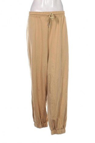 Damskie spodnie sportowe Shine, Rozmiar 4XL, Kolor Beżowy, Cena 95,99 zł