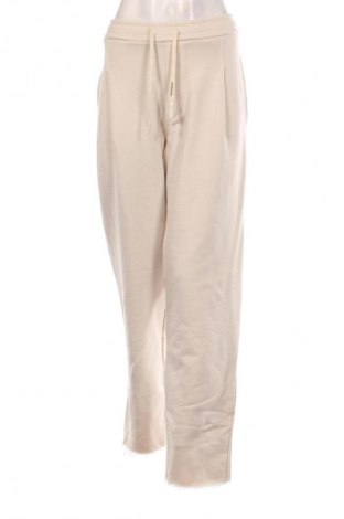 Pantaloni trening de femei A PAPER KID, Mărime M, Culoare Bej, Preț 477,99 Lei