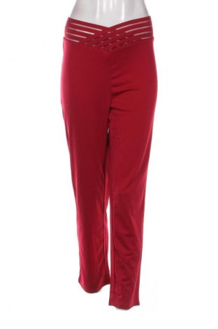 Pantaloni trening de femei Unbranded, Mărime XL, Culoare Roșu, Preț 94,99 Lei