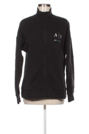 Дамско спортно горнище Armani Exchange, Размер L, Цвят Черен, Цена 209,99 лв.
