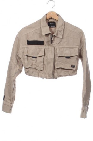 Kurtka damska Bershka, Rozmiar XS, Kolor Beżowy, Cena 157,99 zł