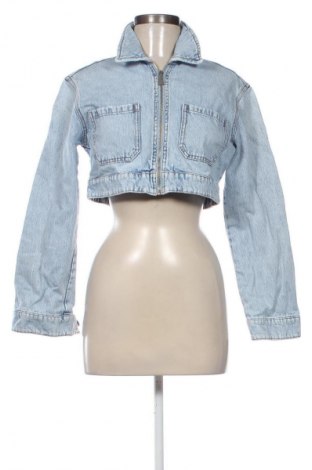 Geacă de femei Pull&Bear, Mărime S, Culoare Albastru, Preț 63,88 Lei