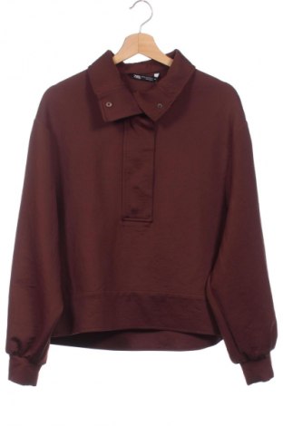 Дамско яке Zara, Размер XS, Цвят Кафяв, Цена 107,92 лв.