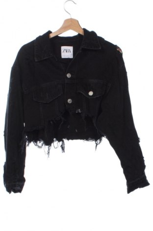 Damenjacke Zara, Größe XS, Farbe Schwarz, Preis 20,80 €