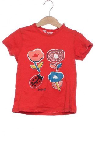 Kinder Shirt Boboli, Größe 4-5y/ 110-116 cm, Farbe Rot, Preis € 6,14