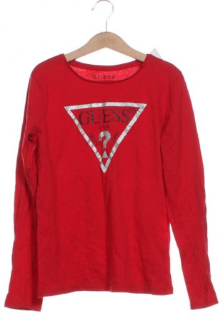 Dziecięca bluzka Guess, Rozmiar 11-12y/ 152-158 cm, Kolor Czerwony, Cena 74,59 zł