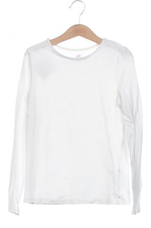 Kinder Shirt H&M, Größe 8-9y/ 134-140 cm, Farbe Weiß, Preis € 3,99