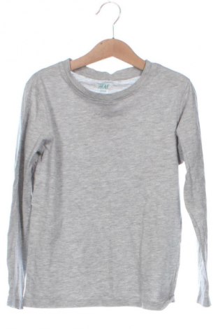 Детска блуза H&M, Размер 6-7y/ 122-128 см, Цвят Сив, Цена 12,00 лв.