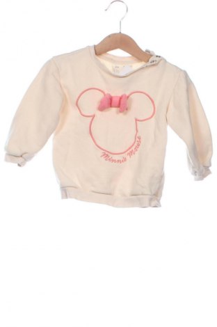 Dziecięca bluzka H&M, Rozmiar 9-12m/ 74-80 cm, Kolor ecru, Cena 28,28 zł