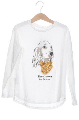 Детска блуза Mango, Размер 8-9y/ 134-140 см, Цвят Бял, Цена 12,00 лв.