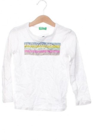 Kinder Shirt United Colors Of Benetton, Größe 3-4y/ 104-110 cm, Farbe Weiß, Preis € 16,99